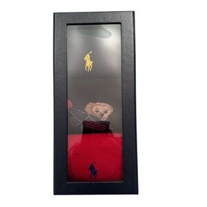 Ralph Lauren Polo Bear Socks 3 pc gift box